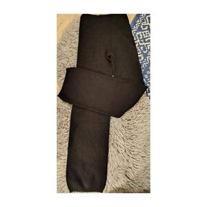 Brunette The Label Black Knit Lounge Pants